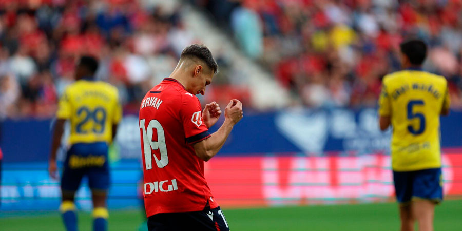 Osasuna sigue fuerte en El Sadar y suma una nueva victoria en Liga (2-1)